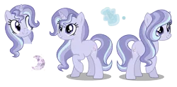Size: 1969x977 | Tagged: safe, artist:xxcheerupxxx, derpibooru import, oc, pony, cracked horn, female, horn, image, magical lesbian spawn, mare, offspring, parent:starlight glimmer, parent:trixie, parents:startrix, png, simple background, solo, transparent background
