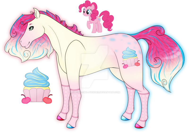 Size: 1920x1355 | Tagged: safe, artist:anx-the-emo-avenger, derpibooru import, pinkie pie, earth pony, pony, colored hooves, deviantart watermark, female, gradient mane, image, mare, marwari, obtrusive watermark, png, simple background, solo, transparent background, watermark