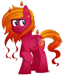 Size: 2350x2552 | Tagged: safe, artist:regkitty, derpibooru import, earth pony, pony, ponyta, commission, female, fire, image, png, pokémon, simple background, solo, transparent background