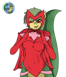 Size: 2387x2778 | Tagged: safe, artist:shappy the lamia, derpibooru import, oc, oc:shappy, anthro, earth pony, hybrid, lamia, original species, brooch, cap, captain america, clothes, fangs, hat, heart, hero, image, iron man, jewelry, marvel, marvel cinematic universe, marvel comics, png, quicksilver (marvel comics), scales, scarlet witch, sensual, sexy, slit eyes, snake eyes, solo, suit, superhero, thor, vision, wanda maximoff, wandavision