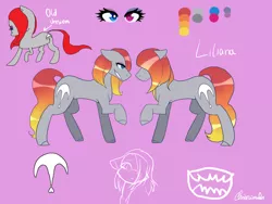 Size: 2000x1500 | Tagged: safe, artist:chiarinuk, derpibooru import, oc, oc:liliana, earth pony, pony, earth pony oc, female, image, png, reference sheet, solo