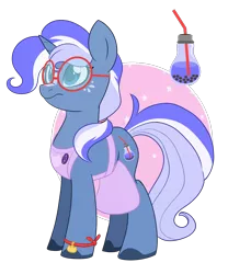 Size: 1000x1200 | Tagged: safe, artist:itstaylor-made, derpibooru import, oc, oc:bubble berry, pony, unicorn, female, glasses, image, mare, png, simple background, solo, transparent background
