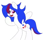 Size: 2420x2200 | Tagged: safe, artist:almaustral, derpibooru import, oc, oc:bright wind, unofficial characters only, earth pony, pony, :d, bipedal, earth pony oc, image, open mouth, png, simple background, smiling, solo, transparent background