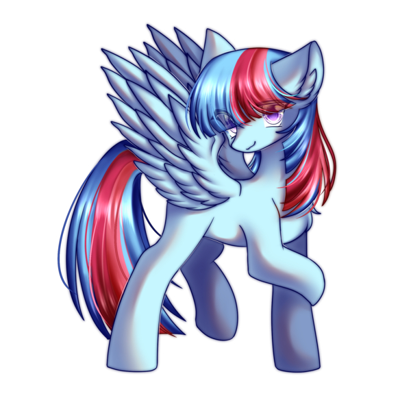 Size: 2000x2000 | Tagged: safe, artist:遐音, derpibooru import, oc, oc:jungle valley, unofficial characters only, pegasus, pony, derpibooru community collaboration, 2021 community collab, image, pegasus oc, png, simple background, solo, stand, transparent background, wings