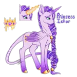 Size: 1200x1200 | Tagged: safe, artist:luminescence553, derpibooru import, oc, oc:ichor, alicorn, alicorn oc, cutie mark, eyeshadow, glowing horn, horn, image, long mane, looking down, makeup, png, princess, solo, wings