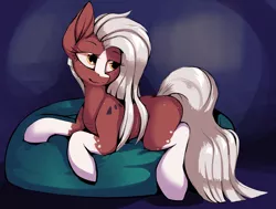 Size: 3031x2288 | Tagged: safe, artist:arume_lux, derpibooru import, oc, oc:serenade of libris, earth pony, pony, butt freckles, freckles, frickles, image, lying down, png, prone, solo
