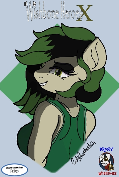 Size: 415x615 | Tagged: safe, artist:bronywishbone, derpibooru import, oc, anthro, earth pony, image, jpeg