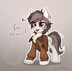 Size: 1800x1772 | Tagged: safe, artist:inowiseei, derpibooru import, oc, oc:polka dot, unofficial characters only, earth pony, pony, clothes, female, image, jacket, mare, png, solo