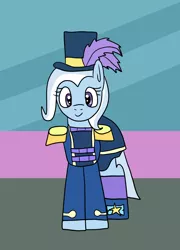 Size: 1152x1600 | Tagged: safe, artist:platinumdrop, derpibooru import, trixie, ponified, pony, equestria girls, equestria girls series, street magic with trixie, spoiler:eqg series (season 2), equestria girls ponified, image, magician outfit, missing horn, png, request, scene interpretation