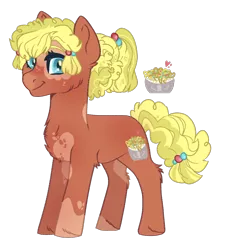 Size: 716x762 | Tagged: safe, artist:spectrumnightyt, derpibooru import, oc, earth pony, pony, female, image, mare, offspring, parent:cheese sandwich, parent:pinkie pie, parents:cheesepie, png, simple background, solo, transparent background