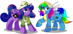 Size: 10250x4800 | Tagged: safe, artist:rainbowtashie, author:bigonionbean, derpibooru import, princess cadance, princess celestia, princess luna, twilight sparkle, twilight sparkle (alicorn), oc, oc:queen galaxia, oc:rainbow tashie, alicorn, earth pony, pony, alicorn oc, alicorn princess, butt, clothes, commissioner:bigonionbean, costume, cutie mark, extra thicc, fake wings, female, flank, fusion, fusion:queen galaxia, halloween, halloween costume, hat, holiday, horn, image, mare, plot, png, simple background, transparent background, uniform, wings, wonderbolts, wonderbolts uniform