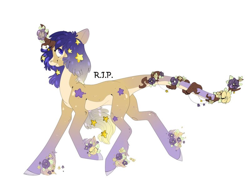Size: 1280x924 | Tagged: safe, derpibooru import, oc, unofficial characters only, pony, unicorn, ethereal mane, flower, horn, image, jpeg, leonine tail, simple background, solo, starry mane, unicorn oc, white background