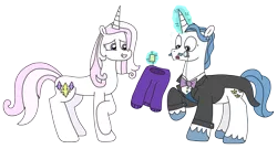 Size: 3332x1805 | Tagged: safe, artist:supahdonarudo, derpibooru import, fancypants, fleur-de-lis, unicorn, clothes, facial hair, image, levitation, magic, monocle, moustache, png, raised hoof, simple background, suit, surprised, sweater, telekinesis, transparent background