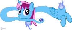 Size: 9508x4000 | Tagged: safe, artist:parclytaxel, derpibooru import, oc, oc:parcly taxel, unofficial characters only, alicorn, dullahan, genie, genie pony, pony, albumin flask, .svg available, :o, absurd resolution, alicorn oc, disembodied head, female, fire, floating, gem, halloween, headless, holiday, horn, image, looking back, mare, modular, open mouth, png, simple background, solo, transparent background, uk ponycon, vector, wings