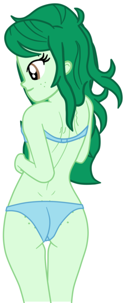 Size: 728x1784 | Tagged: suggestive, artist:gmaplay, derpibooru import, wallflower blush, equestria girls, as, ass, butt, butt freckles, freckles, image, png, rear, solo, wallflower butt