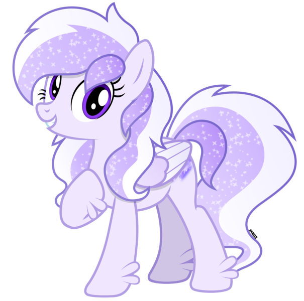 Size: 3680x3650 | Tagged: safe, artist:a4r91n, derpibooru import, oc, oc:starstorm slumber, pegasus, pony, cute, image, looking at you, png, simple background, smiling, solo, sparkles, transparent background, vector