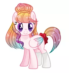 Size: 1704x1816 | Tagged: safe, artist:anno酱w, derpibooru import, oc, oc:laya, pegasus, pony, base used, clothes, image, png, smiling, socks, solo