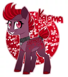 Size: 2659x3000 | Tagged: safe, artist:crazysketch101, derpibooru import, oc, oc:karma, unofficial characters only, earth pony, pony, image, png, simple background, solo, white background