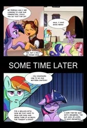 Size: 2790x4106 | Tagged: suggestive, artist:candyclumsy, artist:zettaidullahan, derpibooru import, edit, applejack, fluttershy, pinkie pie, rainbow dash, rarity, twilight sparkle, twilight sparkle (alicorn), alicorn, earth pony, comic:curse and madness, image, mlpcam, png