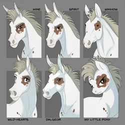 Size: 2500x2500 | Tagged: safe, artist:punkypants, derpibooru import, oc, unofficial characters only, earth pony, pony, six fanarts, bust, earth pony oc, image, jpeg, male, smiling, stallion, style emulation