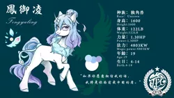 Size: 1600x900 | Tagged: safe, artist:qamar, derpibooru import, oc, oc:fengyuling, pony, unicorn, image, jpeg, mascot, tianfu bronycon