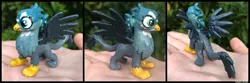 Size: 3264x1088 | Tagged: safe, derpibooru import, gabby, gryphon, blind bag, custom, female, image, irl, photo, png, solo, toy