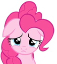 Size: 115x128 | Tagged: safe, derpibooru import, edit, edited screencap, editor:huntercwalls, screencap, pinkie pie, earth pony, pony, pinkie pride, background removed, cute, diapinkes, female, floppy ears, frown, image, looking at you, not a vector, png, sad, sadorable, simple background, solo, transparent background