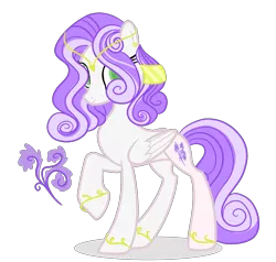 Size: 2202x2093 | Tagged: safe, artist:rose-moonlightowo, derpibooru import, oc, oc:lavender amour, pegasus, pony, female, image, mare, offspring, parent:princess cadance, parent:shining armor, parents:shiningcadance, png, simple background, solo, transparent background