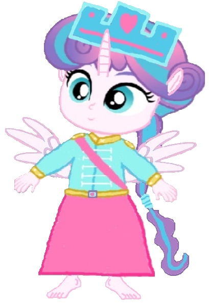 Size: 409x597 | Tagged: safe, artist:loomytyranny, artist:punzil504, derpibooru import, edit, princess flurry heart, alicorn, hybrid, equestria girls, 1000 hours in ms paint, barefoot, canada, equestria girls-ified, feet, image, monarch, monarchist, png, polydactyly, wings