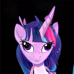 Size: 1024x1024 | Tagged: safe, artist:thisponydoesnotexist, derpibooru import, machine learning generated, pony, accidentally a canon character, derp, faic, female, image, jpeg, majestic as fuck, mare, neural network, neural network abomination, not twilight sparkle