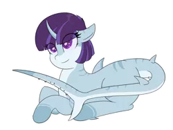 Size: 3200x2400 | Tagged: safe, artist:eyeburn, derpibooru import, oc, oc:killi thaum, unofficial characters only, original species, shark, shark pony, image, lying down, piercing, png, prone, simple background, solo, transparent background