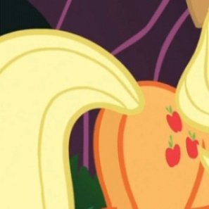 Size: 297x297 | Tagged: safe, derpibooru import, screencap, applejack, earth pony, pony, spike at your service, applebutt, butt, cropped, female, image, jpeg, plot, solo