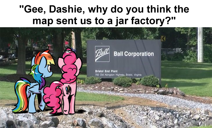 Size: 730x442 | Tagged: safe, artist:pony-berserker, derpibooru import, pinkie pie, rainbow dash, earth pony, pegasus, pony, cursed image, image, irl, oh no, photo, png, ponies in real life, stock photo, the implications are horrible