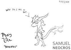 Size: 688x479 | Tagged: safe, artist:samuel-neocros, derpibooru import, oc, unofficial characters only, dragon, my little pony: pony life, image, png, random, water dragon