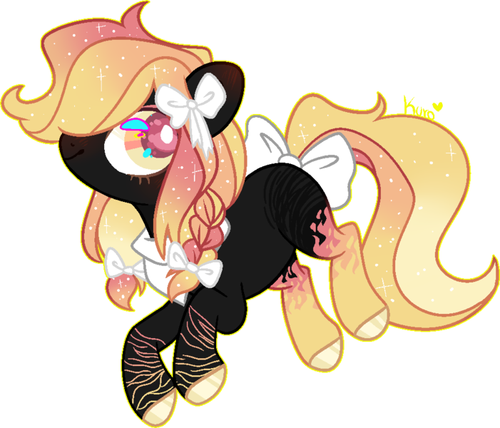 Size: 969x829 | Tagged: safe, artist:kurosawakuro, derpibooru import, oc, earth pony, pony, bow, female, image, mare, png, simple background, solo, tail bow, transparent background