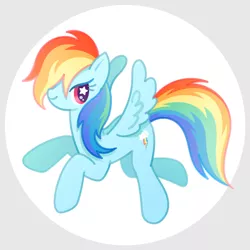 Size: 1200x1200 | Tagged: safe, artist:boon_9, derpibooru import, part of a set, rainbow dash, pegasus, pony, female, image, mare, png, smiling, solo, starry eyes, wingding eyes