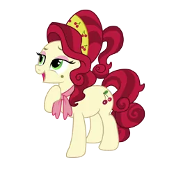Size: 3736x3645 | Tagged: safe, artist:three uncle, derpibooru import, cherry jubilee, earth pony, pony, the last roundup, female, image, mare, neckerchief, png, simple background, solo, transparent background, vector