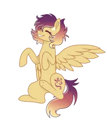 Size: 1664x1952 | Tagged: safe, artist:luminouslygirl, derpibooru import, oc, oc:sunrise skies, pegasus, pony, female, image, mare, png, simple background, solo, transparent background