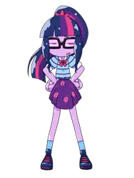 Size: 1668x2224 | Tagged: safe, artist:batipin, derpibooru import, sci-twi, twilight sparkle, equestria girls, hand on hip, image, looking at you, png, simple background, solo, sumashi gao, transparent background