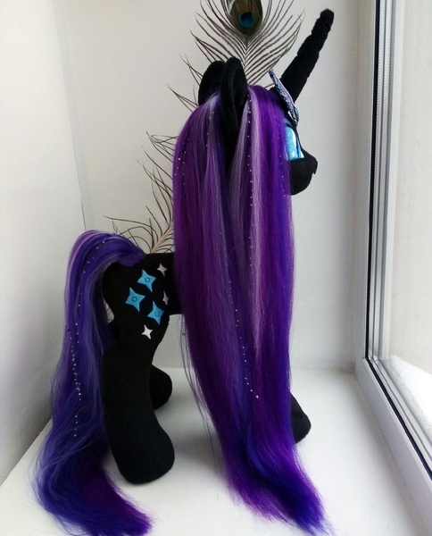 Size: 872x1080 | Tagged: safe, artist:larsen toys, derpibooru import, nightmare rarity, unicorn, image, jpeg, plushie, realistic