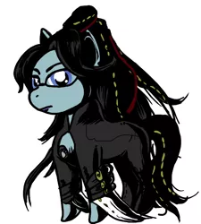 Size: 600x667 | Tagged: artist needed, source needed, safe, derpibooru import, ponified, pony, bayonetta, bayonetta (character), glasses, image, png