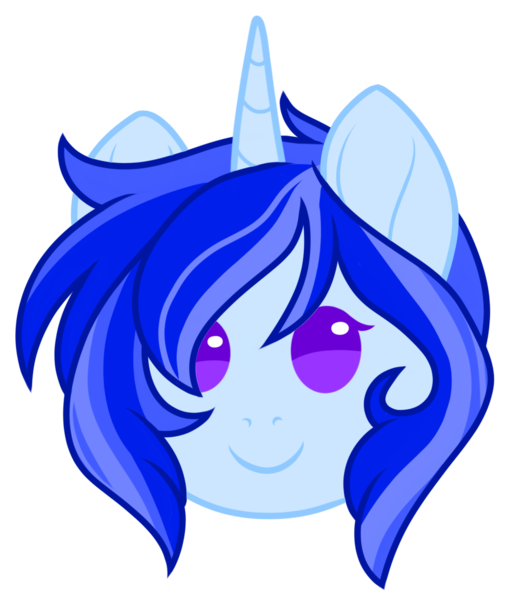 Size: 1080x1229 | Tagged: safe, artist:silentwolf-oficial, derpibooru import, oc, oc:silent wolf, unofficial characters only, pony, unicorn, bust, horn, image, png, simple background, smiling, solo, transparent background, unicorn oc