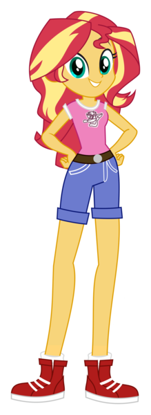 Size: 695x1901 | Tagged: safe, artist:spidey-gamer-crack, derpibooru import, sunset shimmer, equestria girls, clothes, cosplay, costume, crash bandicoot, image, png, simple background, solo, tawna bandicoot, transparent background