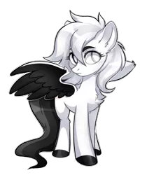 Size: 2000x2381 | Tagged: safe, artist:ls_skylight, derpibooru import, oc, unofficial characters only, pegasus, pony, image, png, simple background, solo, transparent background