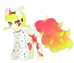 Size: 1891x1614 | Tagged: safe, artist:shady-bush, derpibooru import, oc, original species, scented pony, youkai, clothes, female, image, png, shirt, signature, simple background, solo, transparent background, watermark