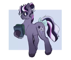 Size: 1024x861 | Tagged: safe, artist:scalent, derpibooru import, twilight sparkle, earth pony, pony, book, bow, earth pony twilight, female, g5 concept leak style, g5 concept leaks, glasses, holding, hooves, image, mare, png, redesign, simple background, sketch, solo, transparent background, twilight sparkle (g5 concept leak)