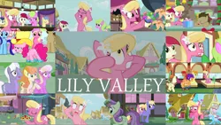Size: 1968x1110 | Tagged: safe, derpibooru import, edit, edited screencap, editor:quoterific, screencap, bon bon, carrot top, cherry spices, daisy, doctor whooves, flower wishes, golden harvest, goldengrape, lily, lily valley, linky, minuette, pegasus olsen, peggy holstein, pinkie pie, roseluck, royal riff, scootaloo, shoeshine, sir colton vines iii, spike, sweetie drops, thorn (character), time turner, violet twirl, earth pony, pegasus, pony, unicorn, a trivial pursuit, applebuck season, best gift ever, bridle gossip, growing up is hard to do, it isn't the mane thing about you, marks for effort, pinkie pride, slice of life (episode), the big mac question, the cutie pox, triple threat, bipedal, boots, clothes, cowboy boots, cowboy hat, eyes closed, female, flower trio, food, freakout, friendship student, gasp, hat, hearts and hooves day, helmet, hungry, image, looking down, male, older, older scootaloo, open mouth, party hat, pie, png, running, scared, scooter, shocked, shoes, sleeping, starvation, starving, stomach growl, stomach noise, teeth, walking