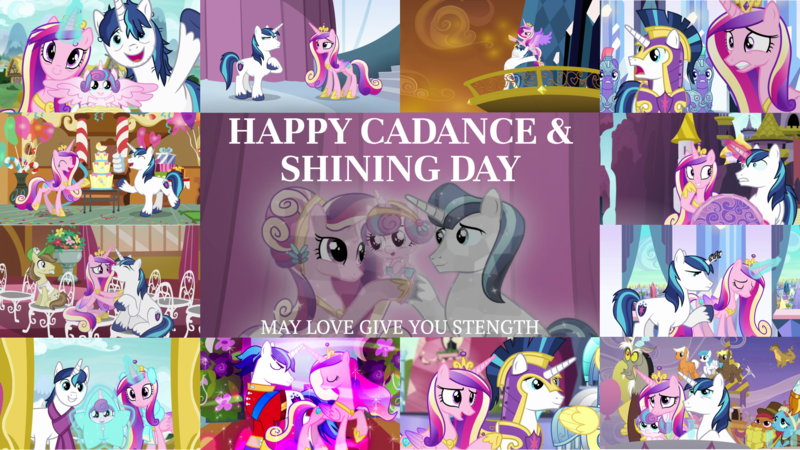 Size: 1978x1113 | Tagged: safe, derpibooru import, edit, edited screencap, editor:quoterific, screencap, amarant, cattail, compass star, discord, emerald green, green gem, hayseed turnip truck, lightning bolt, princess cadance, princess flurry heart, rockhoof, shining armor, white lightning, alicorn, crystal pony, pony, unicorn, a canterlot wedding, a flurry of emotions, best gift ever, once upon a zeppelin, slice of life (episode), the beginning of the end, the crystal empire, the crystalling, the last problem, the one where pinkie pie knows, the times they are a changeling, armor, baby, baby pony, crying, crystal guard, crystal guard armor, diaper, duo, eyes closed, female, glowing horn, horn, image, magic, magic aura, male, open mouth, png, star flurry heart, teeth, trio