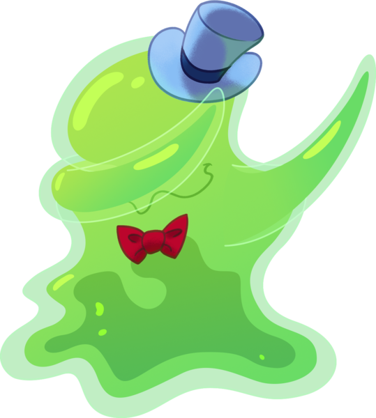 Size: 1200x1336 | Tagged: safe, artist:crystalightrocket, derpibooru import, smooze, villains of equestria collab, bowtie, dab, hat, image, png, simple background, solo, transparent background