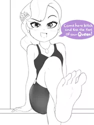 Size: 4500x6000 | Tagged: safe, artist:prince_skylight, derpibooru import, diamond tiara, equestria girls, feet, fetish, foot fetish, foot focus, foot worship, image, perspective, png